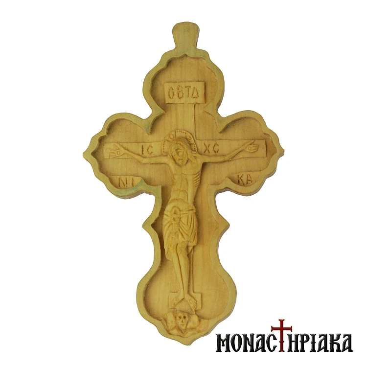 Wood Carved Cross