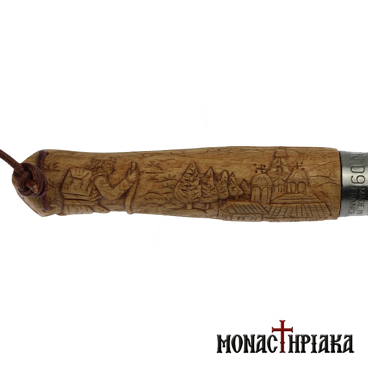 Clasp Knife Depicting a Prayer