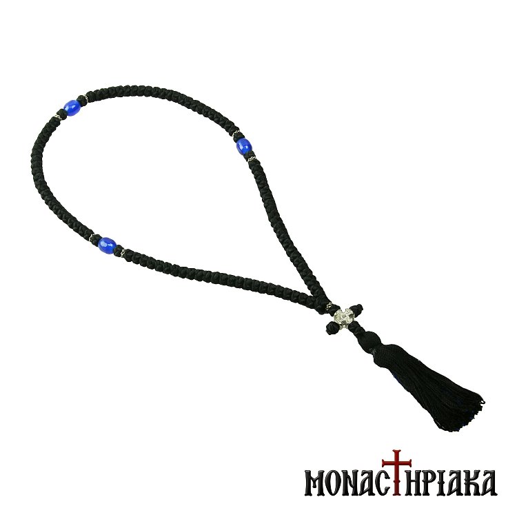 Κομποσχοίνι 100άρι Από Συνθετικό Μετάξι