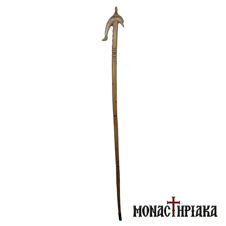 Walking Stick with Shape of a Dolphin