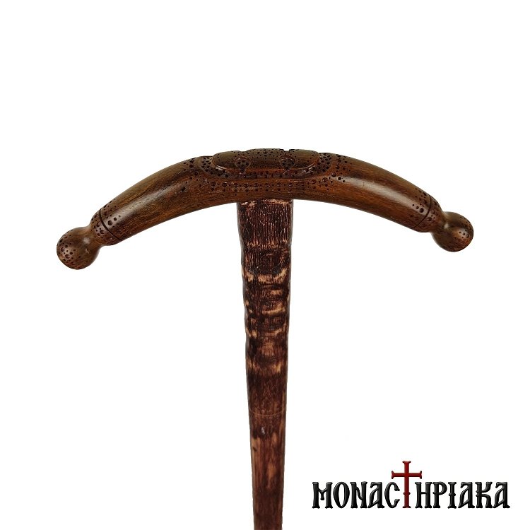 Walking Stick with Carved Decoration