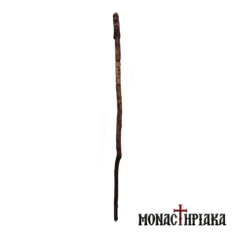Μπαστούνι με Μορφή Μοναχού