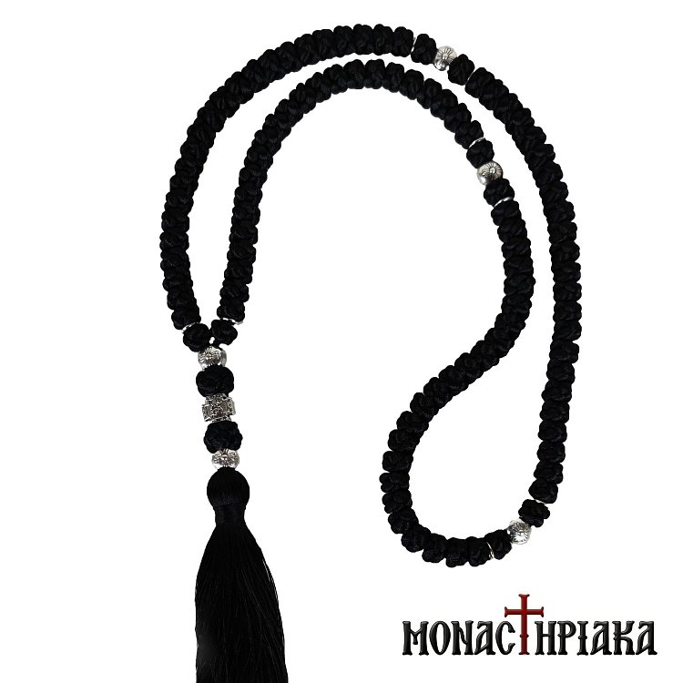 Prayer Rope 100 Knots Made of Synthetic Silk