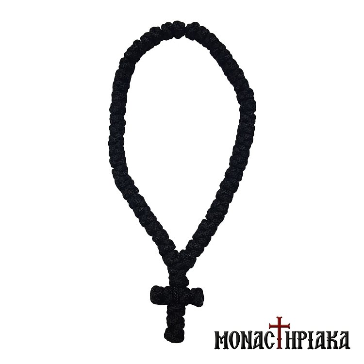 Waxed Prayer Rope with 50 Knots