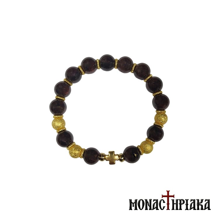 Prayer Rope with Garnet