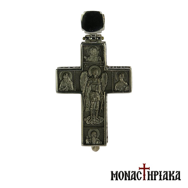 Silver Cross with the Lord