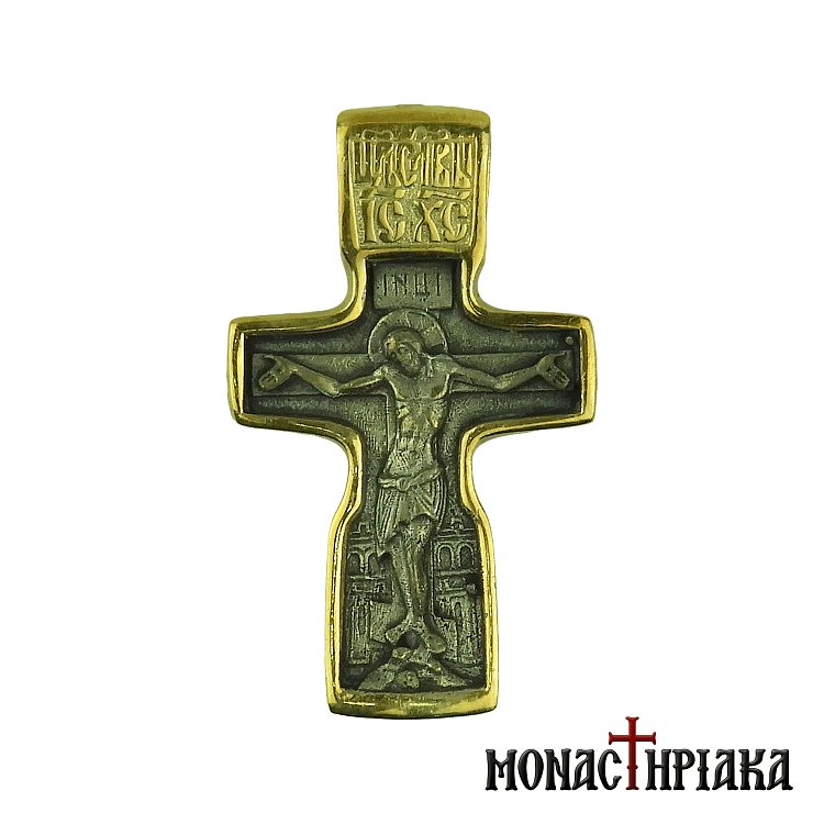 Σταυρός Ασημένιος με τον Εσταυρωμένο