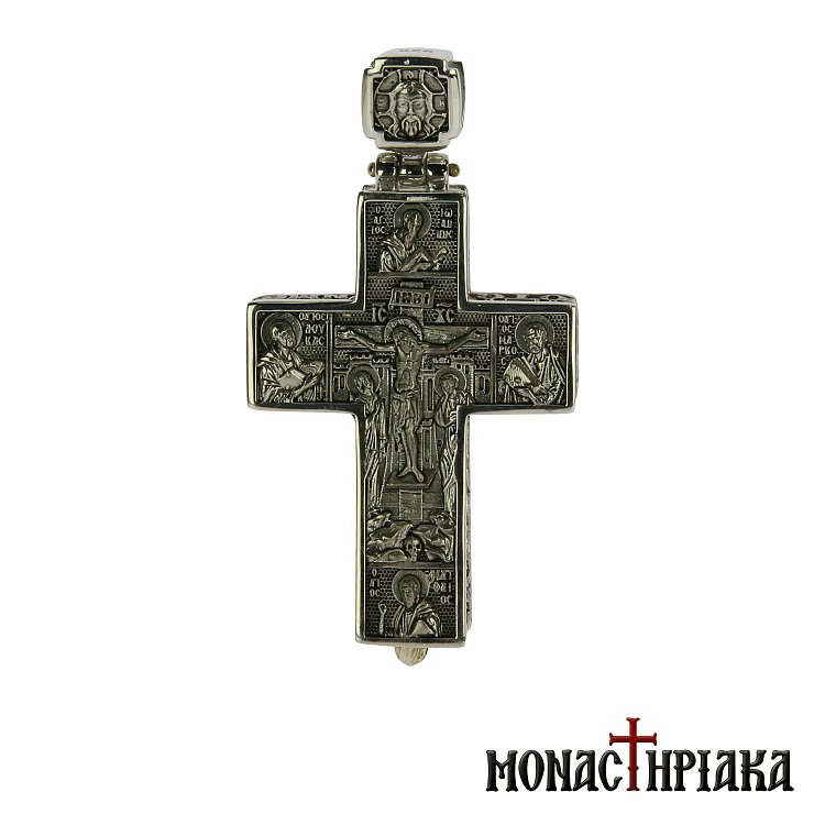 Silver Cross with the Lord