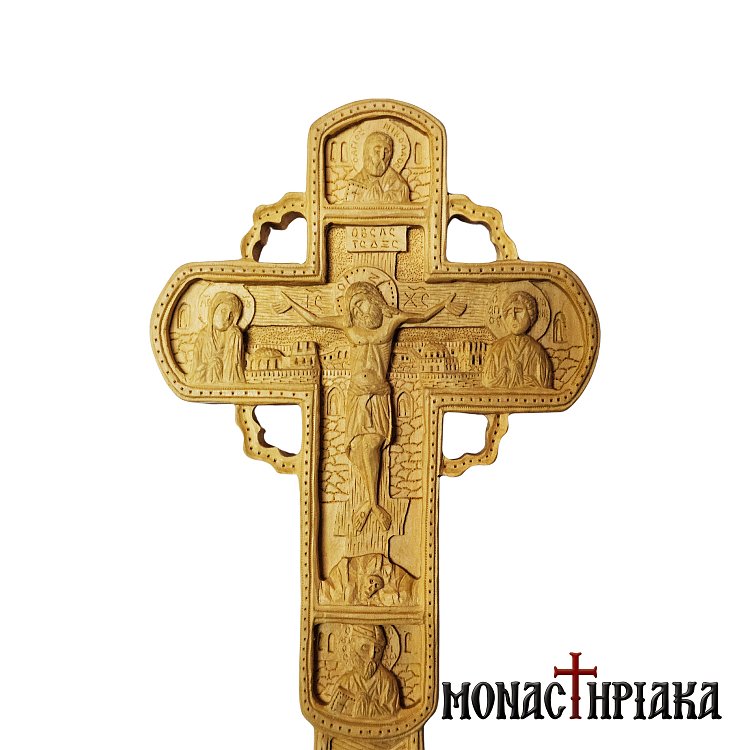 Blessing Cross with the Crucifixion