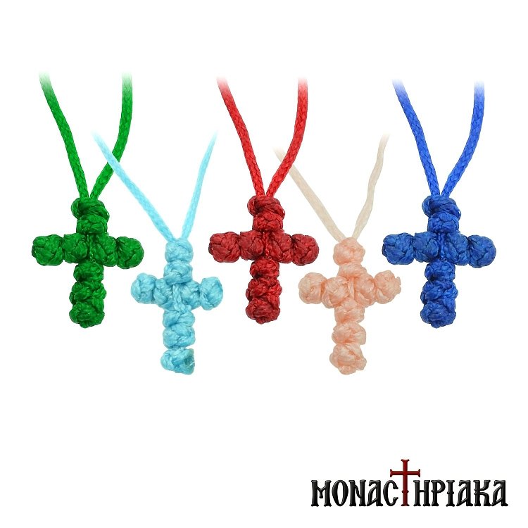 Knitted Waxy Neck Cross