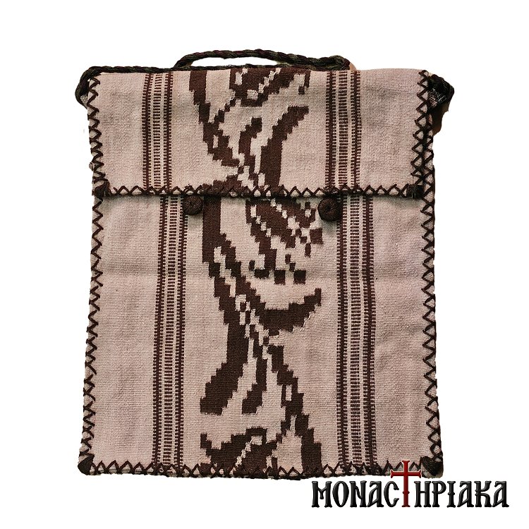 Handwoven Bag Ntourvas with Geometric Patterns