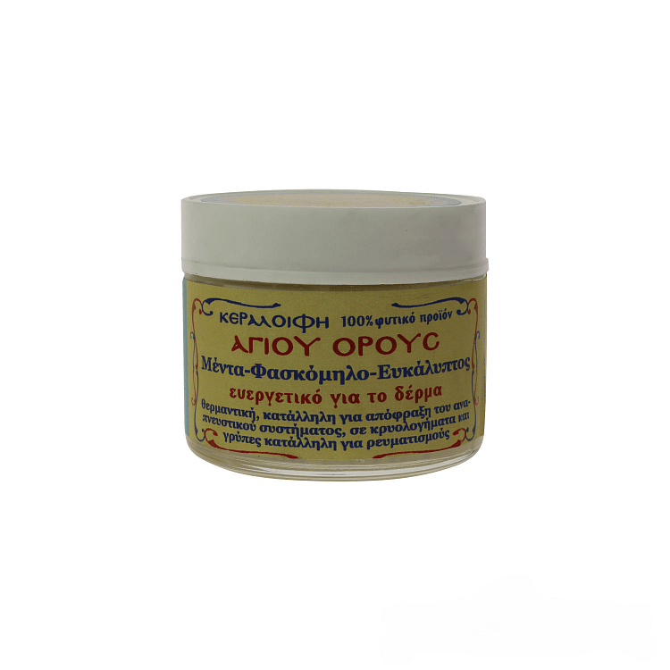 Beeswax Cream with Eucalyptus, Mint and Sage of the Holy Cell of St. George