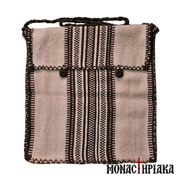 Monk Handwoven Bag with Geometric Patterns
