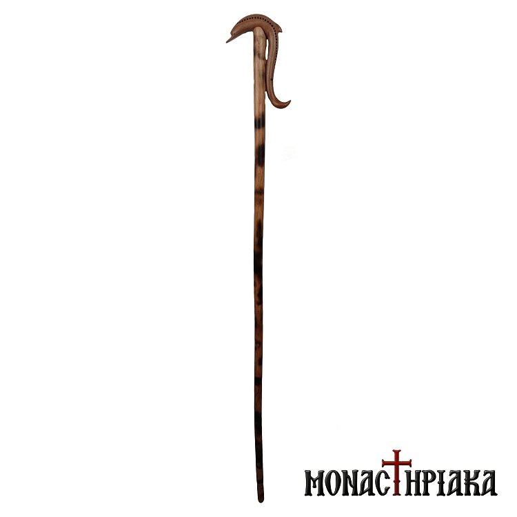 Μπαστούνι με Λαβή σε Μορφή Δελφινιού