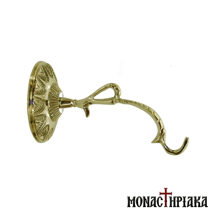 Wall Stand for Vigil Lamp Gold Colored