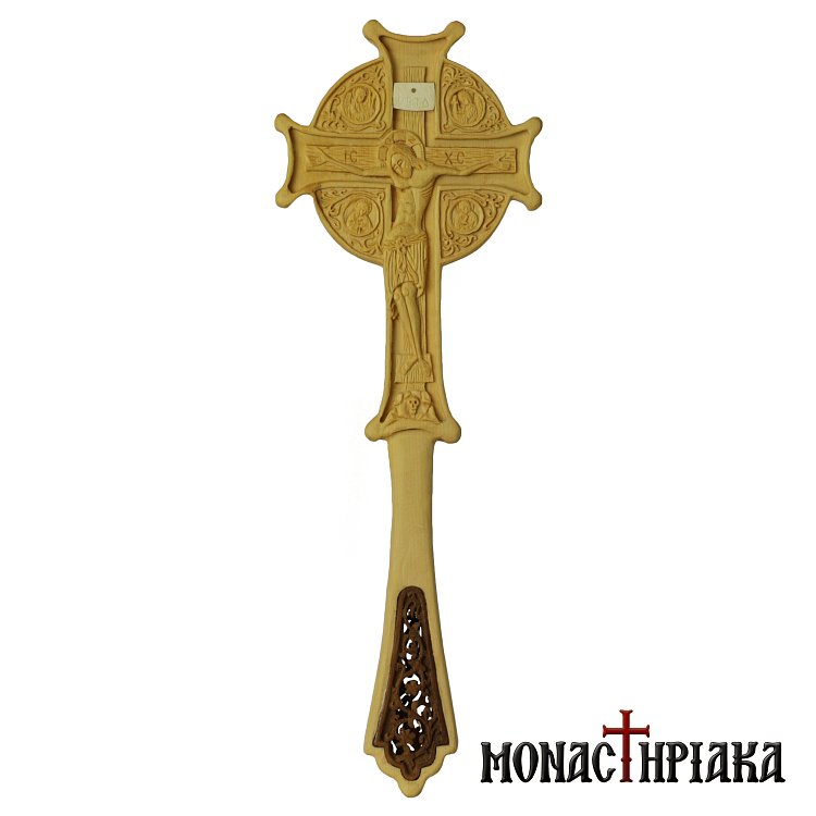 Ξυλόγλυπτος Σταυρός Ευλογίας