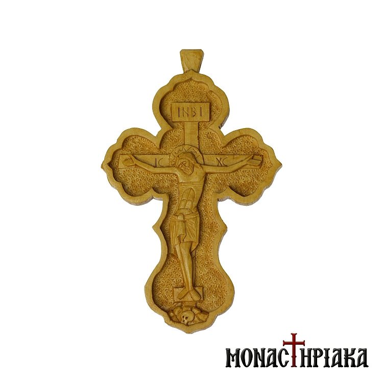 Wood Carved Cross