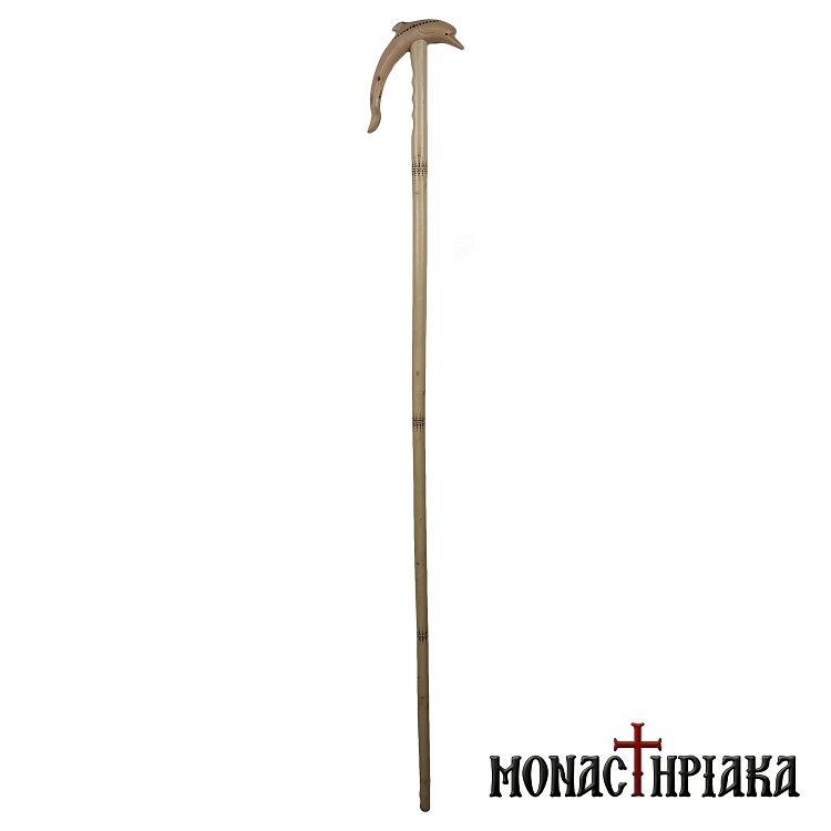 Μπαστούνι με Λαβή σε Μορφή Δελφινιού