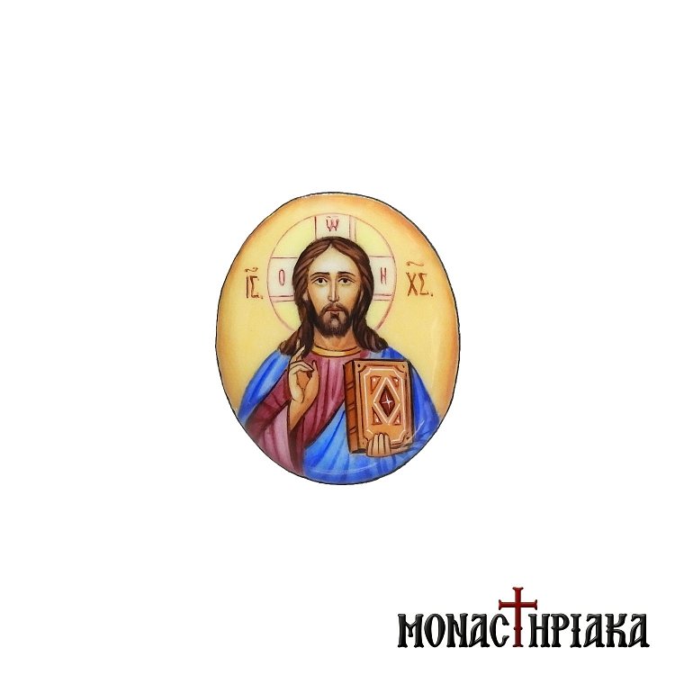 Enamel Jesus Christ Blessing