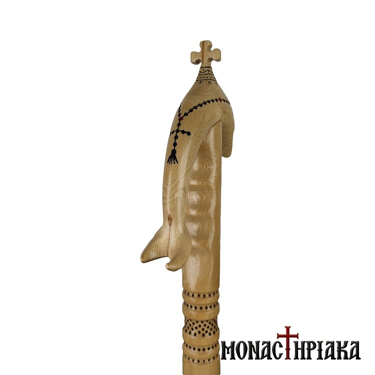 Walking Stick with Shape of a Dolphin