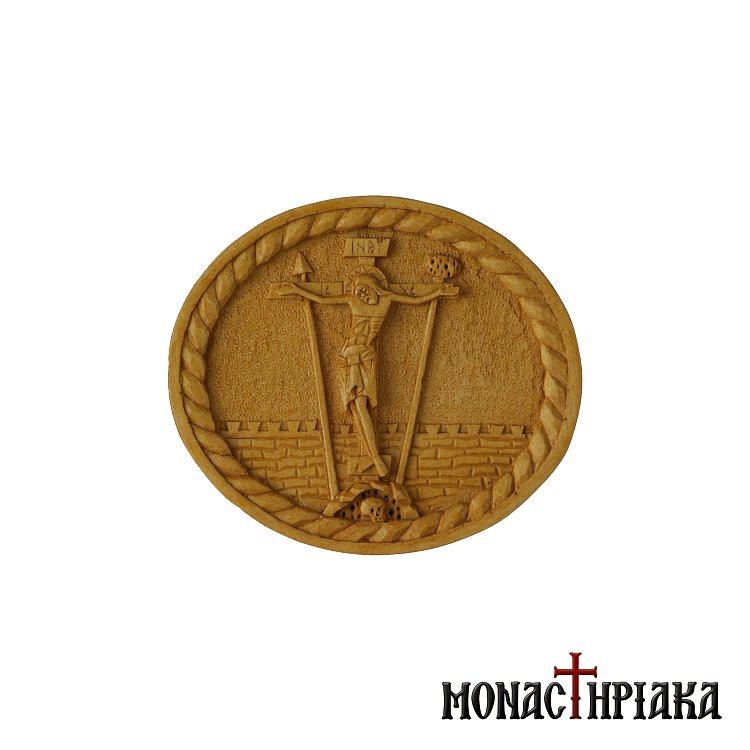 Ξυλόγλυπτη Πόρπη