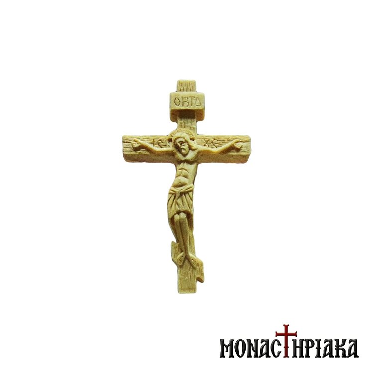 Ξυλόγλυπτος Σταυρός με τον Ιησού Χριστό
