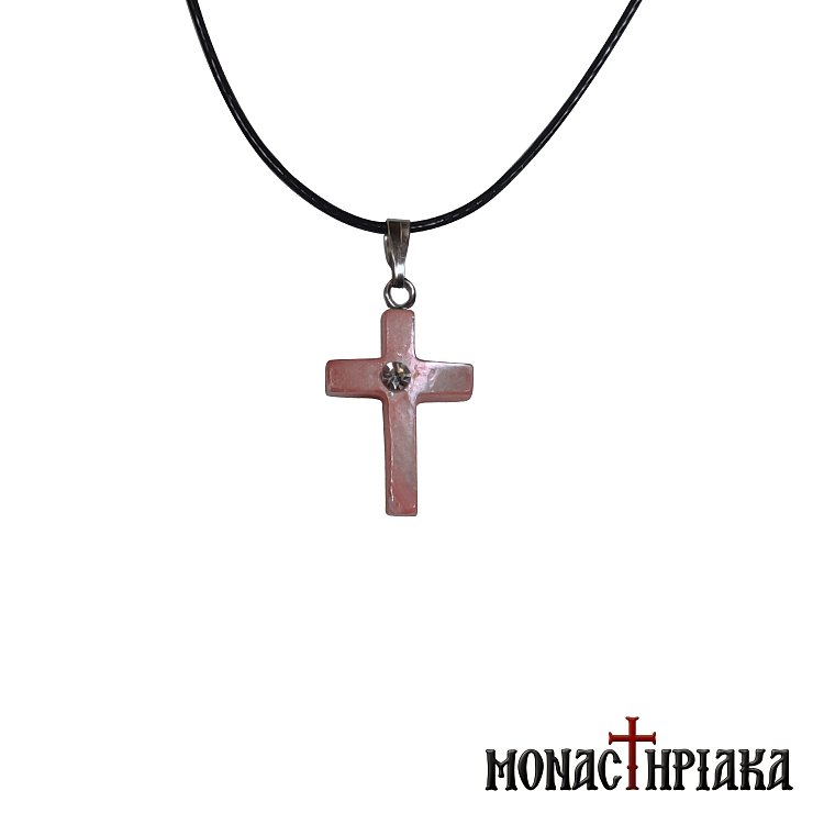 Small Cross for the Neck with Cord