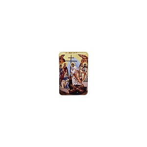Christian Sticker with the Resurrection