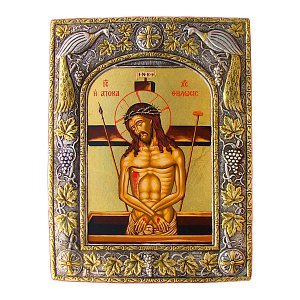 The Descent from the Cross - Deposition of Jesus Christ  Silver Icon