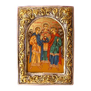 Synaxis of Archangels Silver Icon