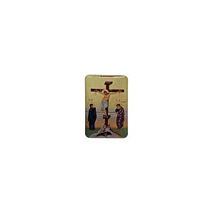 Christian Sticker with the Crucifix