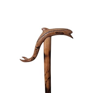 Walking Stick with Shape of a Dolphin