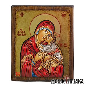 Virgin Mary Glykofilousa