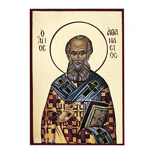 Saint Athanasius the Great Wooden Iconography