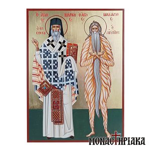 Saint Mark of Ephesus and Saint Macarius of Egypt