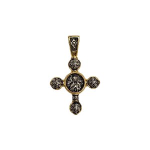 Silver Cross with the Virgin Mary