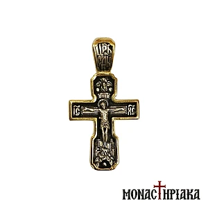 Silver Cross with the Crucifix and Six-winged Seraphim