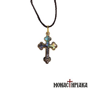 Wooden Cross with Neck Cord in Simple Design