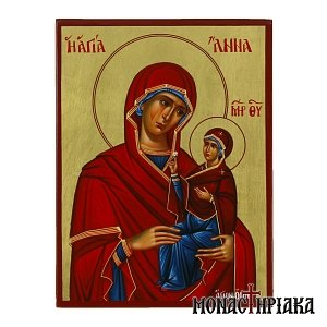 Saint Anne with Theotokos