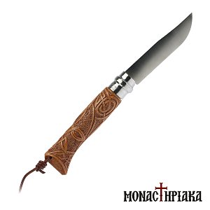 Clasp Knife with Embossed Pattern