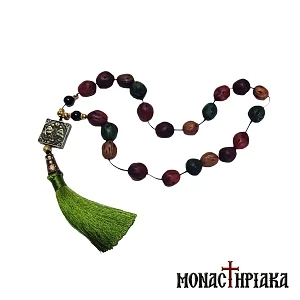 Aromatic Worry Bead (Komboloi) with Nutmeg Nuts