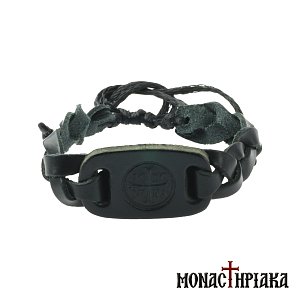 Βραχιόλι Δερμάτινος Σταυρός