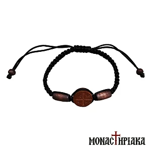 Silk Bracelet with the Christogram IC XC NIKA