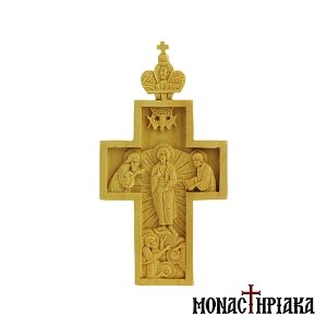 Ξυλόγλυπτος Σταυρός με την Μεταμόρφωση του Σωτήρος