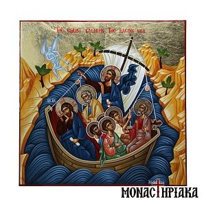 Christ Calms the Raging Seas