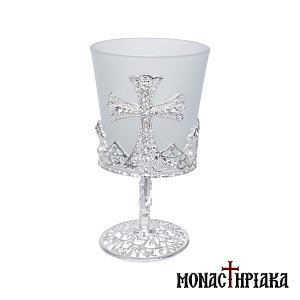 Orthodox Vigil Lamp with Cross