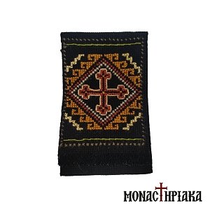 Knitted Neck Wallet Orange