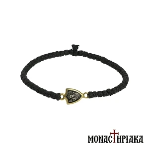 Waxy Prayer Rope for the Wrist with Archangel Michael
