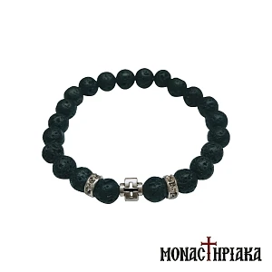 Prayer Rope with Lava Beads