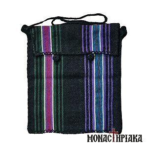 Traditional Handwoven Bag with Multicolored Design
